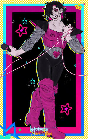 Character: Mettaton from Undertale, 2023