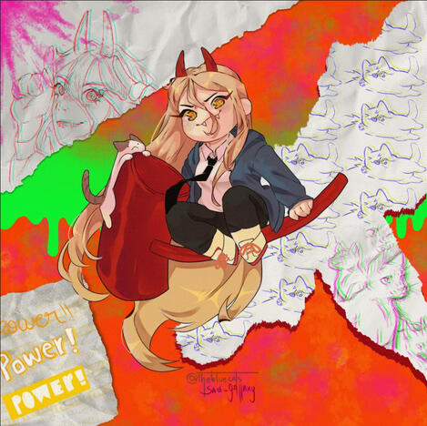 Character: Power from Chainsaw Man, 2022