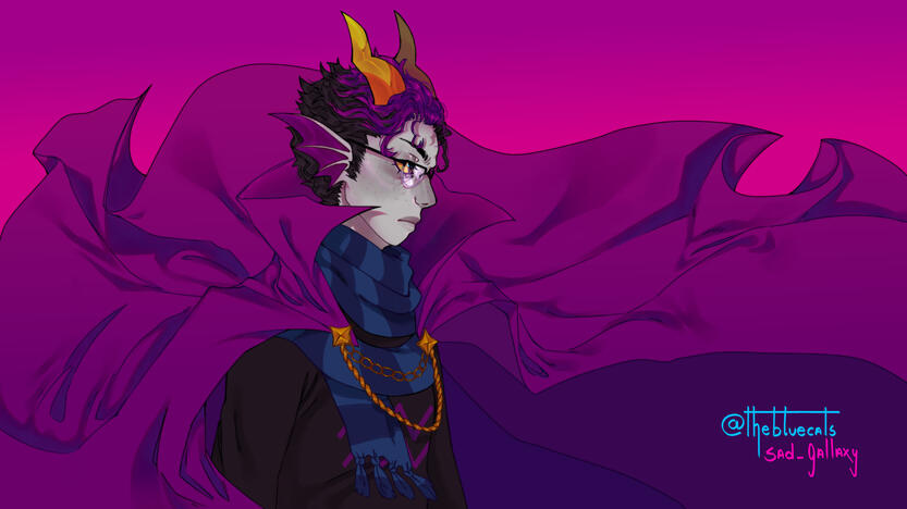 Character: Eridan Ampora from Homestuck, 2021